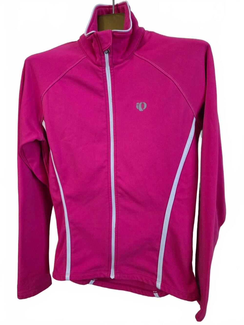 Pearl Izumi Women's Pink Full-Zip Cycling Jacket, Size Medium